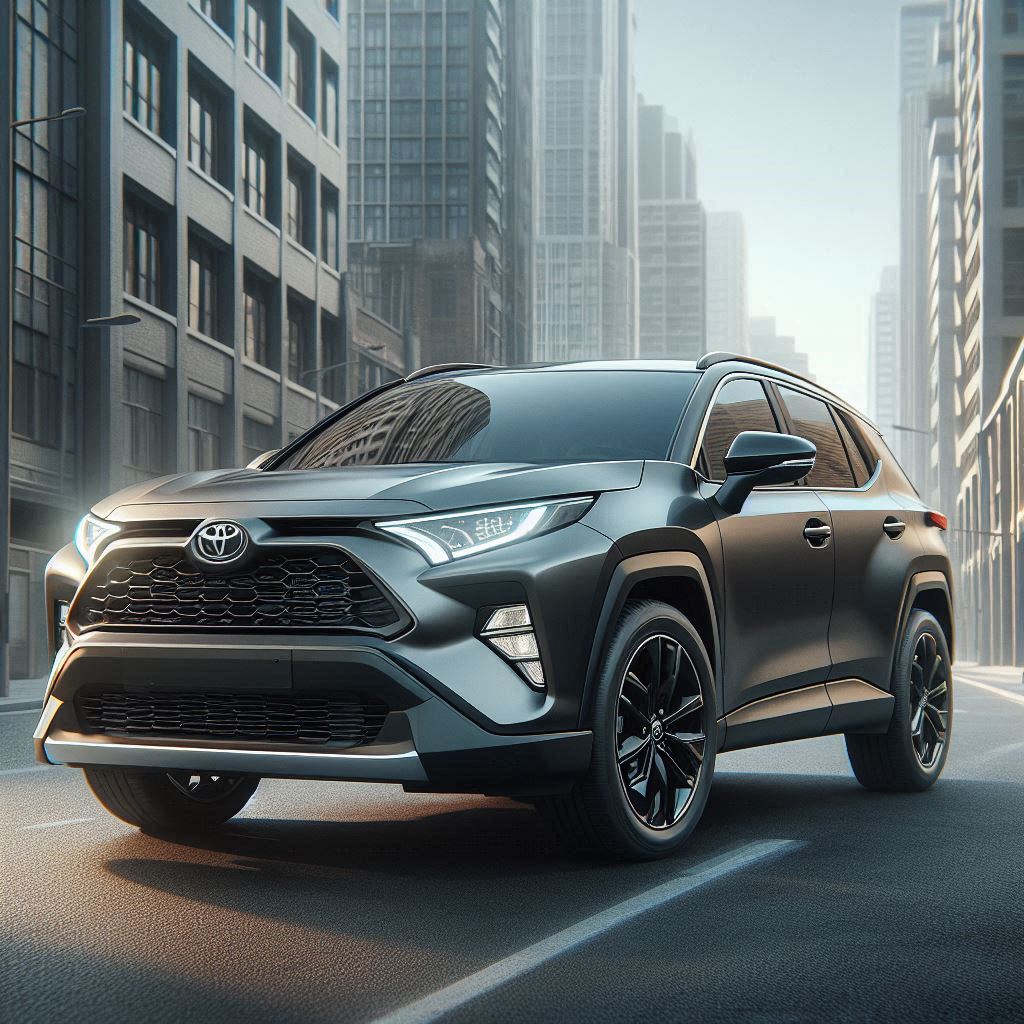 2024 Toyota RAV4 SUV on road